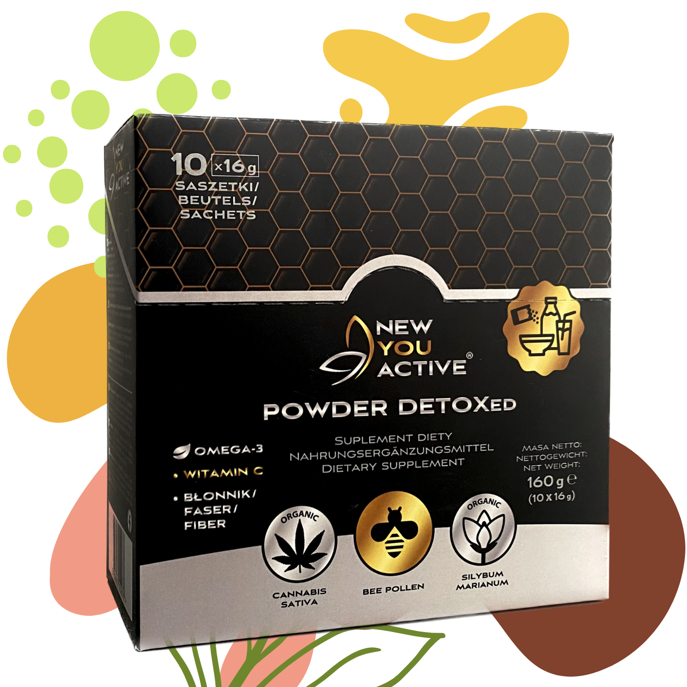 Головна New You Active Detoxed 10 саше по 16 г - Зображення 2